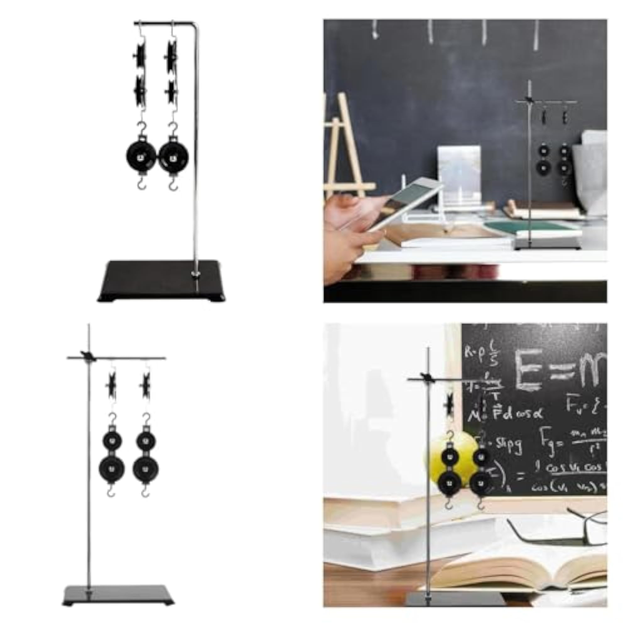 Physics Pulley Set for Educational Experiments